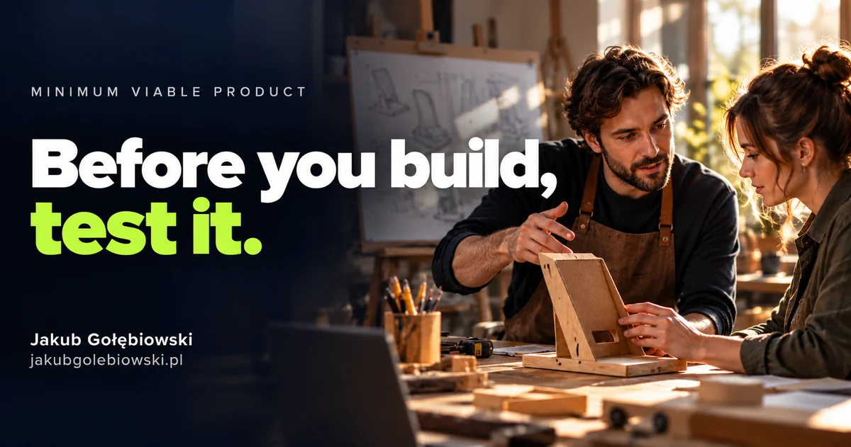 Article cover: MVP: Minimum Product, Maximum Validation